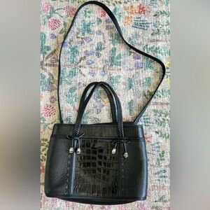Brighton)Vintage.Crossbody Bag 👜 Black Satchel Bag